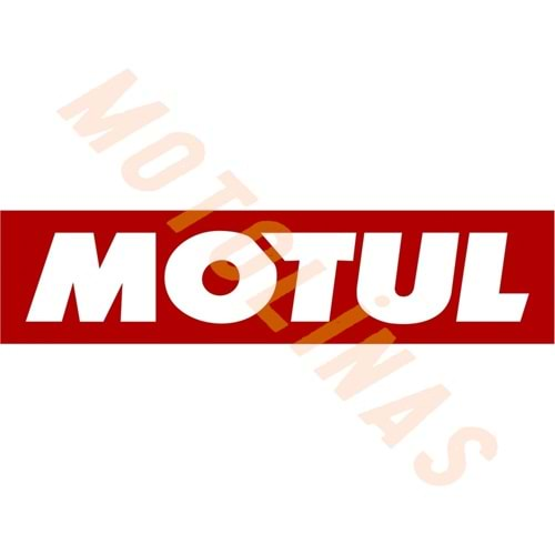 MOTUL STİCKER TEKLİ KIRMIZI 16x4cm - UNİVERSAL