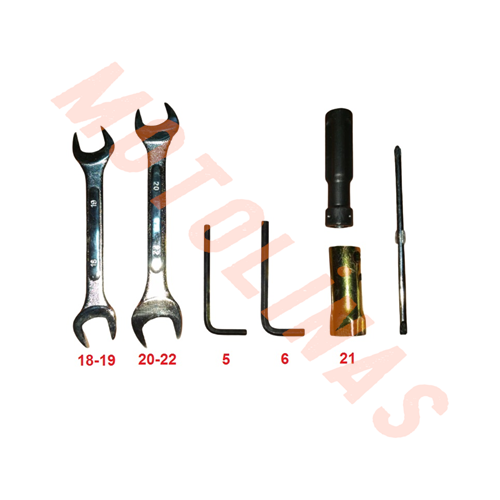 ANAHTAR SETİ AVADANLIK 6 PARÇA - KANUNİ MOPED MZ