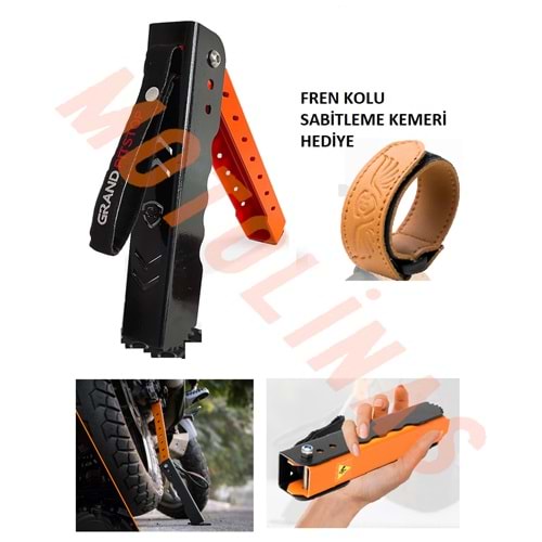 MOTOSİKLET TAŞINABİLİR BAKIM SEHPASI ZİNCİR TEMİZLEME / LASTİK TEMİZLEME SEHPASI