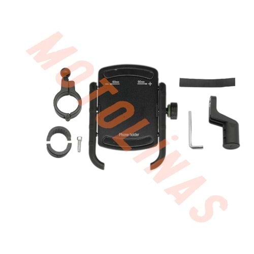 TELEFON TUTUCU KLİPSLİ [GİDON VE AYNA DİBİ BAĞLANTILI] - MOTTO