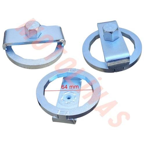 YAĞ FİLTRESİ SÖKME ANAHTARI KÜÇÜK 64 mm - UNİVERSAL