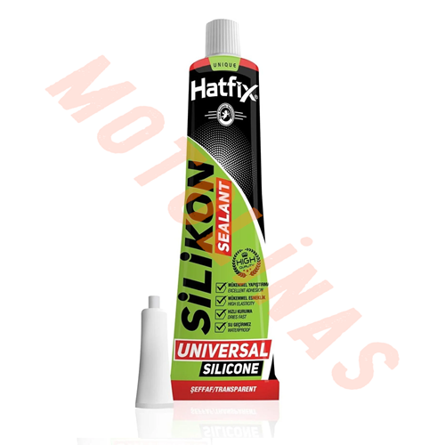 SİLİKON TÜP [50gr] ŞEFFAF - ÇOK AMAÇLI SİLİKON