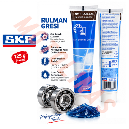RULMAN ÖZEL TÜP GRESS [SKF] 125 ML - MOTOSİKLET