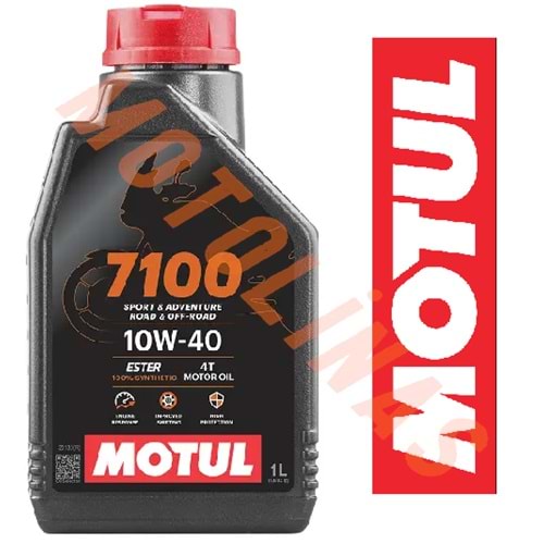MOTUL YAĞ - 7100 [10W40] [TAM SENTETİK] 4T - 1 LİTRE