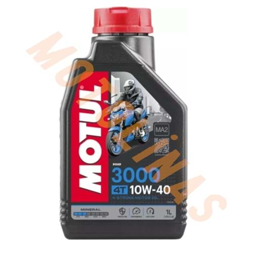 MOTUL YAĞ - 3000 [10W40] [MİNAREL] 4T - 1 LİTRE