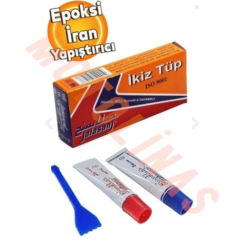 İkiz Tüp İran Yapıştırıcısı - Çift Karışım 18gr Çelik Yapıştırıcı - JALANJS