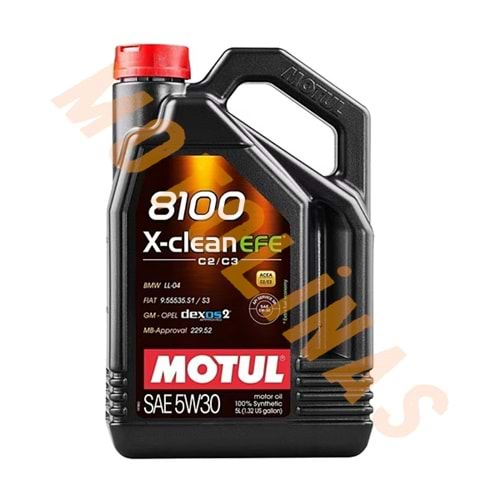 5W30 EFE PARTİKÜLLÜ 8100 5 LİTRE - MOTUL