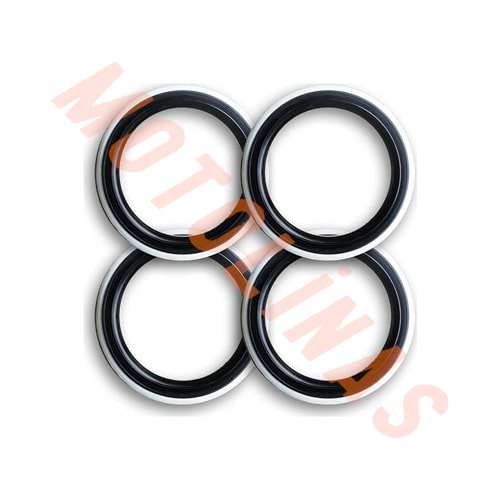 14 JANT SİYAH BEYAZ YANAK TAKIMI ATLAS - OTOMOBİL