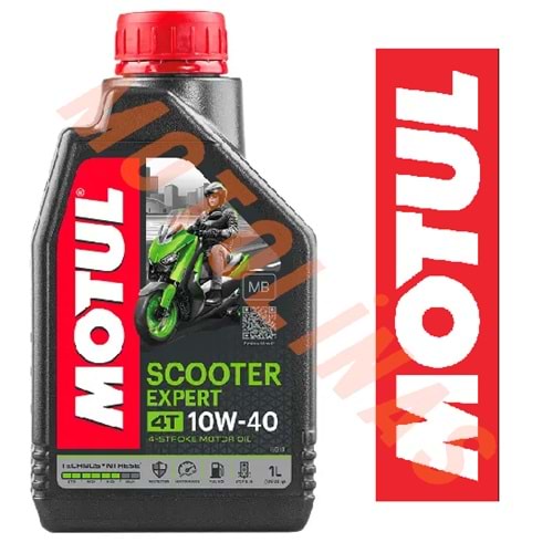 MOTUL YAĞ - SCOOTER EXPERT [10W40] [MB] - 1 LİTRE