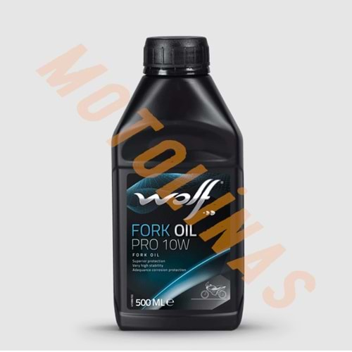 AMORTİSÖR YAĞI FORK OIL PRO 10W 500 ml - WOLF ( BELÇİKA MALI )