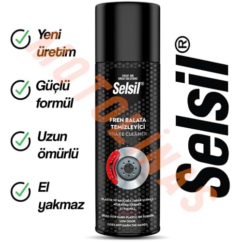 FREN BALATA SPREYİ KOKUSUZ 500ml TAM DOLU - SELSİL