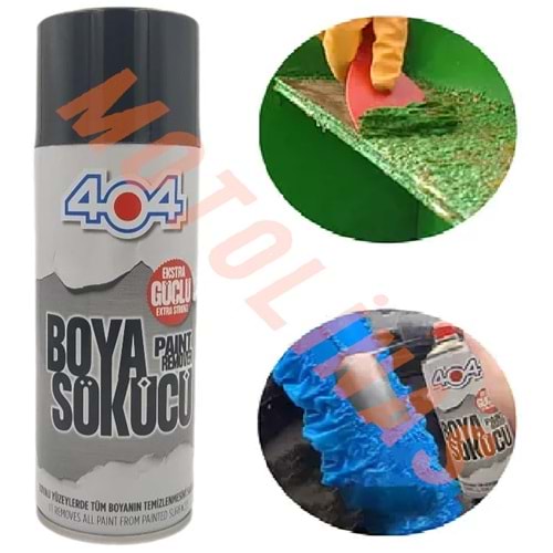 BOYA SÖKÜCÜ SPREY 400ml - 404 MARKA