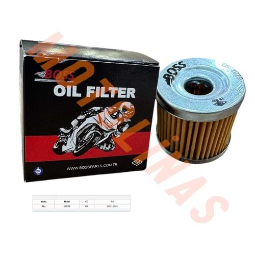 KAĞIT YAĞ FİLTRESİ [BS1010] - RKS250RS 2022-2024