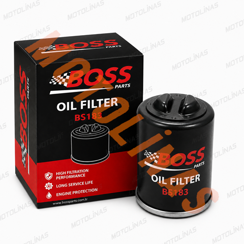 METAL YAĞ FİLTRESİ [BS183] HF183 - VESPA PİAGGO PEUGEOT RESSIVO
