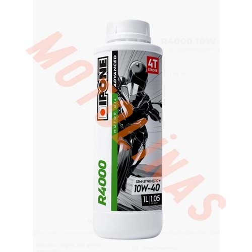 IPONE R4000 SCOOT 10W-40 MOTOR YAĞI ESTERLİ YENİ SERİ 1 LİTRE