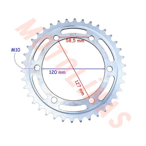 ARKA DİŞLİ [38T] - RKS R250