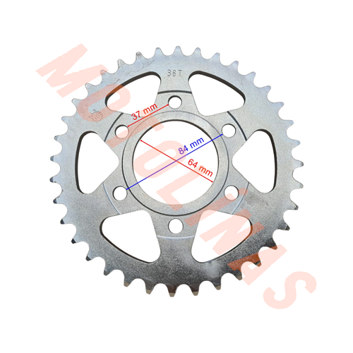 ARKA DİŞLİ [36T] KÜÇÜK GÖBEK - RKS R250