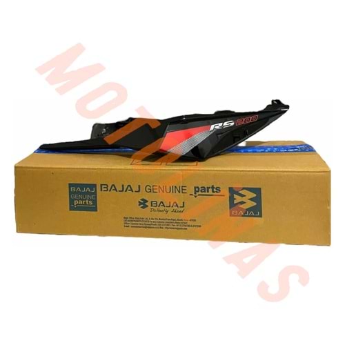 ARKA KUYRUK SOL ETİKLETLİ 52DT0282 SİYAH - BAJAJ RS 200