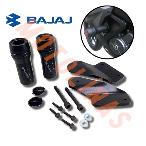 KORUMA TAKOZU 2 li SET 12 PARÇA SİYAH 2015-2023 - PULSAR RS 200