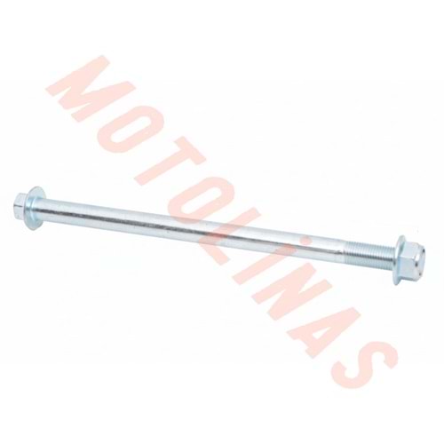 ÖN TEKER MİLİ 12mm Çap / 22.5cm Boy - SCOOTER 50CC / KUBA SPACE 50 / SPACE 50 PRO