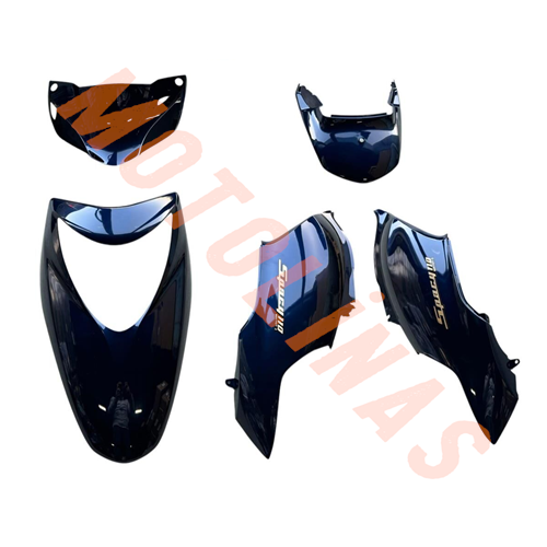 KAPORTA SETİ MAVİ [SADECE BOYALI PARÇALAR] - HONDA SPACY 110cc
