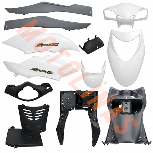 KAPORTA SETİ BEYAZ 12 PARÇA - HONDA SPACY 110cc