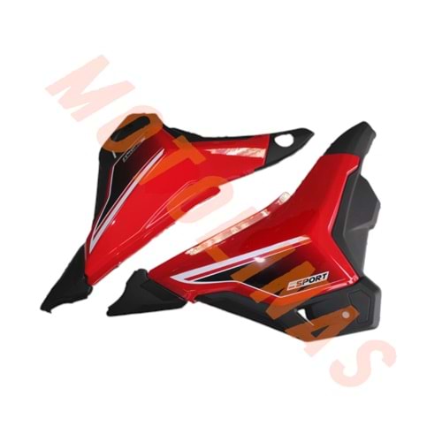 YAN KAPAK KIRMIZI - RKS 150 TİTANİC