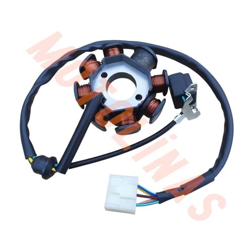 STATÖR 8 Lİ 29-88-26 mm 2D 5K - KUBA TK-03
