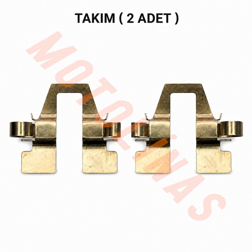 ARKA HİDROLİK ALT FREN MERKEZ SEKMANI TAKIM ( 2 ADET ) - RKS VRS 125