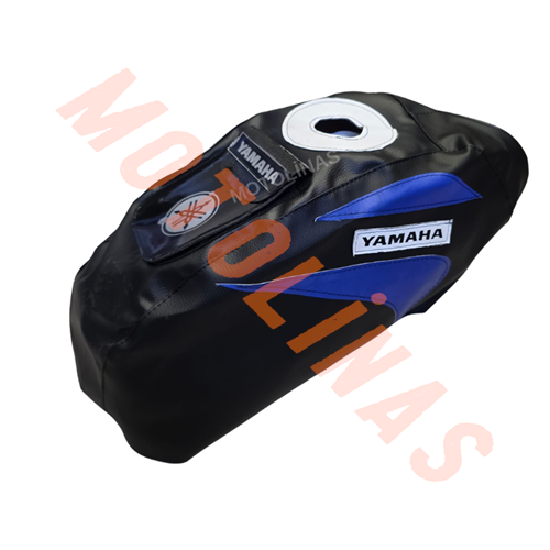DEPO KILIFI [CEPLİ] [SİYAH - MAVİ DETAYLI] 2011 VE ÖNCESİ - YAMAHA YBR