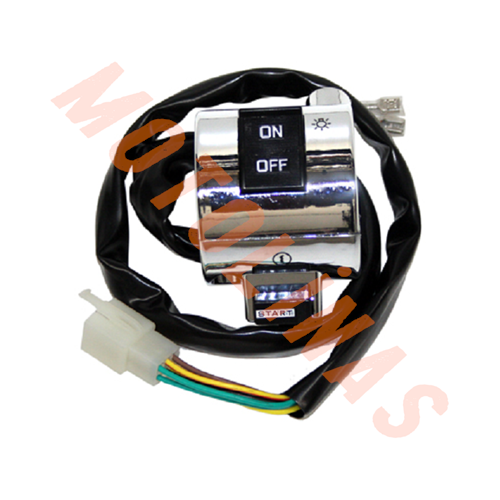 KUMANDA KOMPLE (NİKEL) SOL - 125 ZNU, 125 ZN