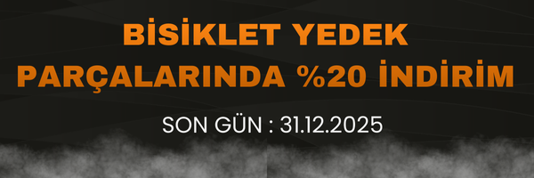 BİSİKLET YEDEK PARÇALARINDA %20 İNDİRİM STOKLARI BİTİRİYORUZ